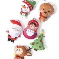 Boîte créative, Décorations de Noël Mini Couz'In - AVENUE MANDARINE