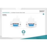 Câble Null-Modem connection D-Sub9 F/F 3 m - DIGITUS