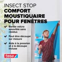 Moustiquaire Insect Stop Comfort pour Porte-Fenêtres 1,70 m x 1,80 m Anthracite - TESA