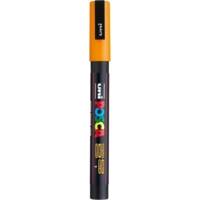 Marqueur pointe conique fine pc3m 0,9 - 1,3mm orange - POSCA