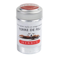 Boîte de 6 cartouches d'encre standard Terre de feu - Herbin
