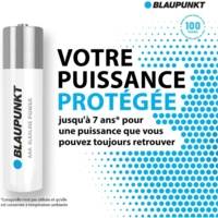 Pack 10 Piles AAA LR03 Alcalines Power - BLAUPUNKT