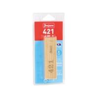 Coffret en Bois - Jeu de Dés 421 - 3 Dés et 21 Jetons - JEUJURA