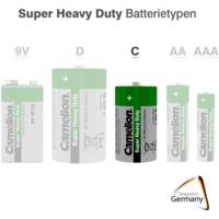 Pack 2 Piles Super Heavy Duty vert Baby C LR14 1,5V - CAMELION