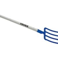 Fourche à bêcher 4 dents manche pomme tri-matière triangulaire 30cm - Gedimat - REVEX