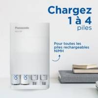 Eneloop Chargeur Smart Plus USB Travel Charger BQ-CC87 Sans Piles - PANASONIC