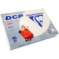 Ramette 250 Feuilles Papier DCP 160g A4 210x297 mm Certifié FSC Ivoire - Clairefontaine
