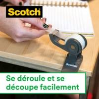 Ruban adhésif Magic 810 invisible en devidoir 19mm x 7,5 m - SCOTCH
