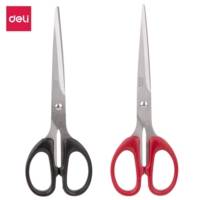 Ciseaux Acier Inoxidable 180mm noir ou rouge aléatoire - DELI