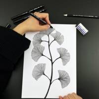 Feutre fin MONO drawing pen, largeur de tracé 01 - TOMBOW