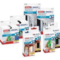 On & Off Bande Auto-Agrippante pour Fixation Rapide 2 cm x 100 cm - Blanc - TESA
