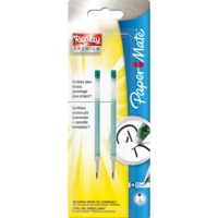 Lot de 2 Mines de rechange pour roller Replay Premium 0,7 mm Vert - PAPER:MATE