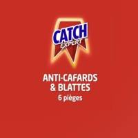 Boîte de 6 pièges Contaminateurs Anti-Cafards & Blattes - CATCH