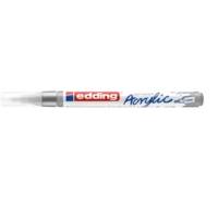 Marqueur Acrylique 5300 Argent Pointe Fine 1-2 mm - EDDING