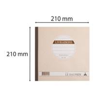 Manifold autocopiant 210X210 Livraisons 50 dupli - Avoine - LE DAUPHIN