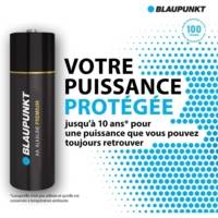 Paquet de 8 piles AA alcalines PREMIUM - BLAUPUNKT