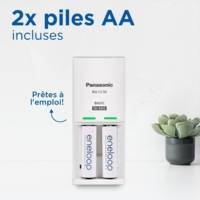 Eneloop Chargeur Compact Charger BW-CC50 avec 2xAA 2000 mAh - PANASONIC