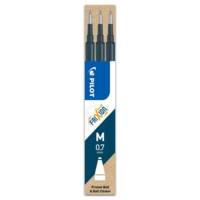 Set de 3 Recharges pour roller FRIXION BALL BLS-FR7 Bleu Noir - PILOT