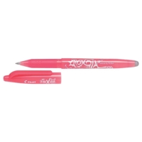 Stylo roller encre gel effaçable FRIXION BALL 07 pointe moyenne rose corail - PILOT