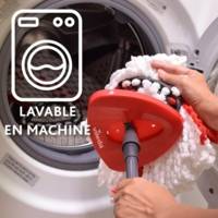 Kit Complet Seau + Balai à Frange Turbo Easy Wring + Clean - VILEDA