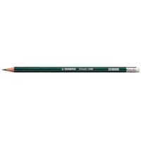 Crayon papier Graphite Othello Héxagonal HB Bout Gomme - STABILO