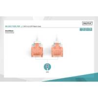 Câble Réseau CAT 6 U-UTP Cuivre LSZH 2m Blanc - DIGITUS