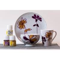 Flacon 45 ml Peinture P150 Porcelaine Coloris Safran - PÉBÉO