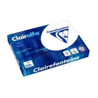 Ramette 125 Feuilles Papier 250g A4 210x297 mm Certifié PEFC Blanc - Clairefontaine