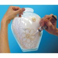 Etui de 10 tubes peinture Vitrea 160 - 20ml assortis - PÉBÉO