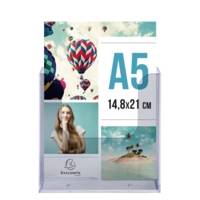 Distributeur de prospectus vertical A5 - Cristal - EXACOMPTA