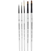 Set de 5 pinceaux synthétiques - DALER ROWNEY