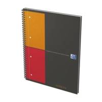 NOTEBOOK A4+ spiralé 160 pages petits carreaux gris - OXFORD