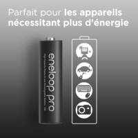 Eneloop Pro Pack 2 Piles Rechargeables Micro 930mAh AAA Ni-MH - PANASONIC