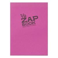 Bloc 1/2 Zap Book encollé grand coté 80 Feuilles A5 80g couvertures assorties - CLAIREFONTAINE