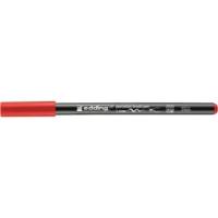 Feutre Porcelaine 4200 Rouge Pointe Pinceau 1-4 mm - EDDING