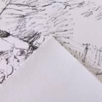 Bloc dessin 30 feuilles 1557 A4 180 g collé 1 coté Blanc pur - CANSON