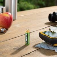 Lot de 2 Piles rechargeables NiMH "RECHARGE ACCU Recycled", Micro AA, 2.100mAh - VARTA