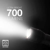 Lampe de Poche Tactique Rechargeable TAC R 700 incl. Li-Ion Accu - ENERGIZER