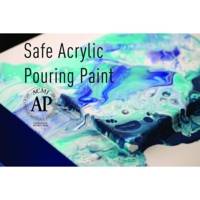 Kit Pouring Expériences 47 Pièces Peinture Acrylique Pré-mélangée Prête à l'Emploi - PÉBÉO