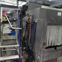 Tunnel de lavage - 500x500mm (Panier laverie) - Récupération de chaleur (hotte), Surpresseur de rinçage - AC2 (6F4E00350) - Comenda