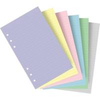 Recharge Feuilles de notes lignées - Pastel - FILOFAX