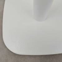 Pied de mange-debout double blanc Round - intérieur - RestooTab