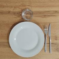 Mange-debout snack pied noir 70x70cm chene armor - intérieur - RestooTab