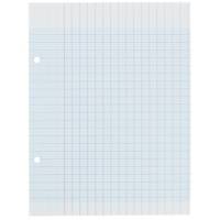 Copies Doubles 17x22cm 200 Pages 70g Grand Carreaux Sous Film Blanches - CONQUÉRANT