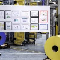 Lot de 5 Cadres d'affichages magnétiques DURAFRAME MAGNETIC, A5 Noir - DURABLE