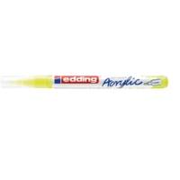 Marqueur acrylique fin 5300 jaune fluOrescent 1-2 mm - EDDING