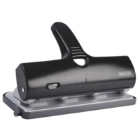 Perforateur grande capacité Métal & ABS 4 trous Noir/Argent 40 flles - RAPESCO