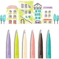 PentelArts Stylo feutre Brush Sign Pen SES15, vert citron - PENTEL ARTS