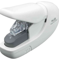Agrafeuse sans agrafes SL-106AB 5 feuilles Blanc - Plus Japan