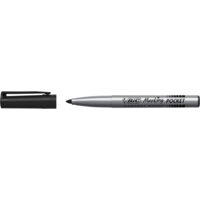 Marqueur Permanent MARKING POCKET 1445 pointe Ogive Moyenne Noir - BIC